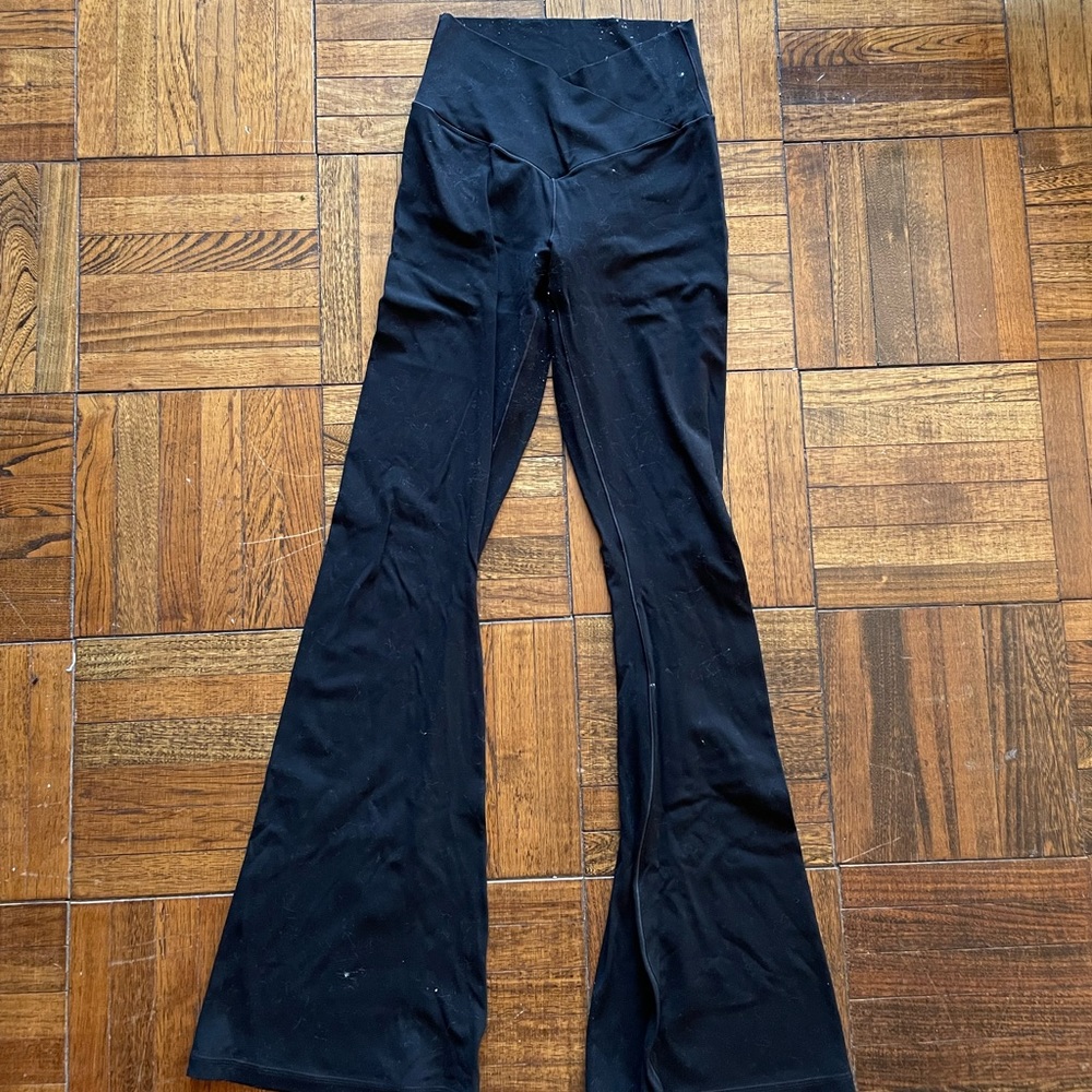 Aerie Crossover Flare Leggings